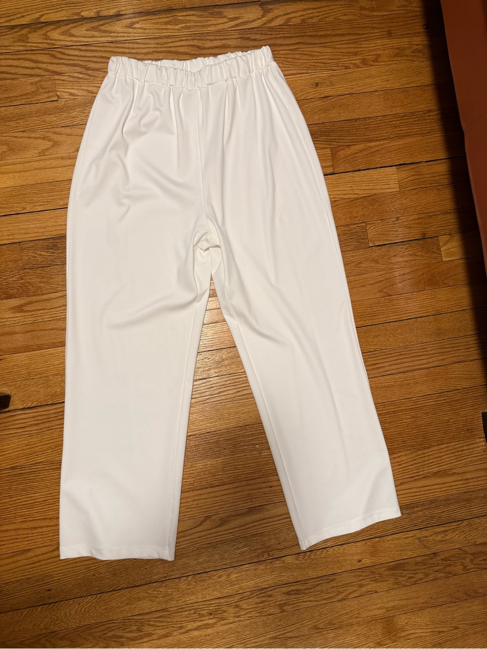 NWOT 🔥Crisp White MID Sleeve Top -PANTS SET- XL - Picture 6 of 13